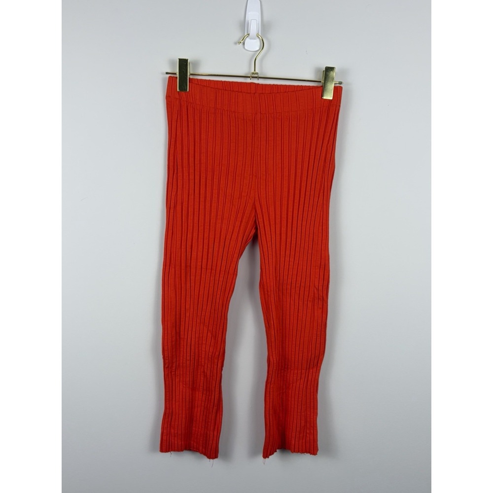 Simon Miller Womens Medium Rib Pant Crop Inseam 19" SZ Small Capri Pull on